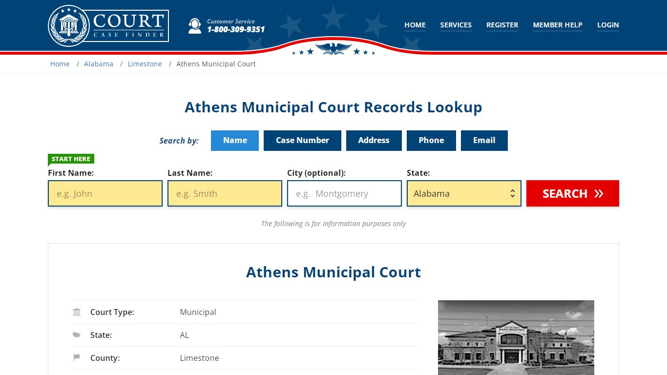 Athens Municipal Court Records | Athens, Limestone County, AL Court ...